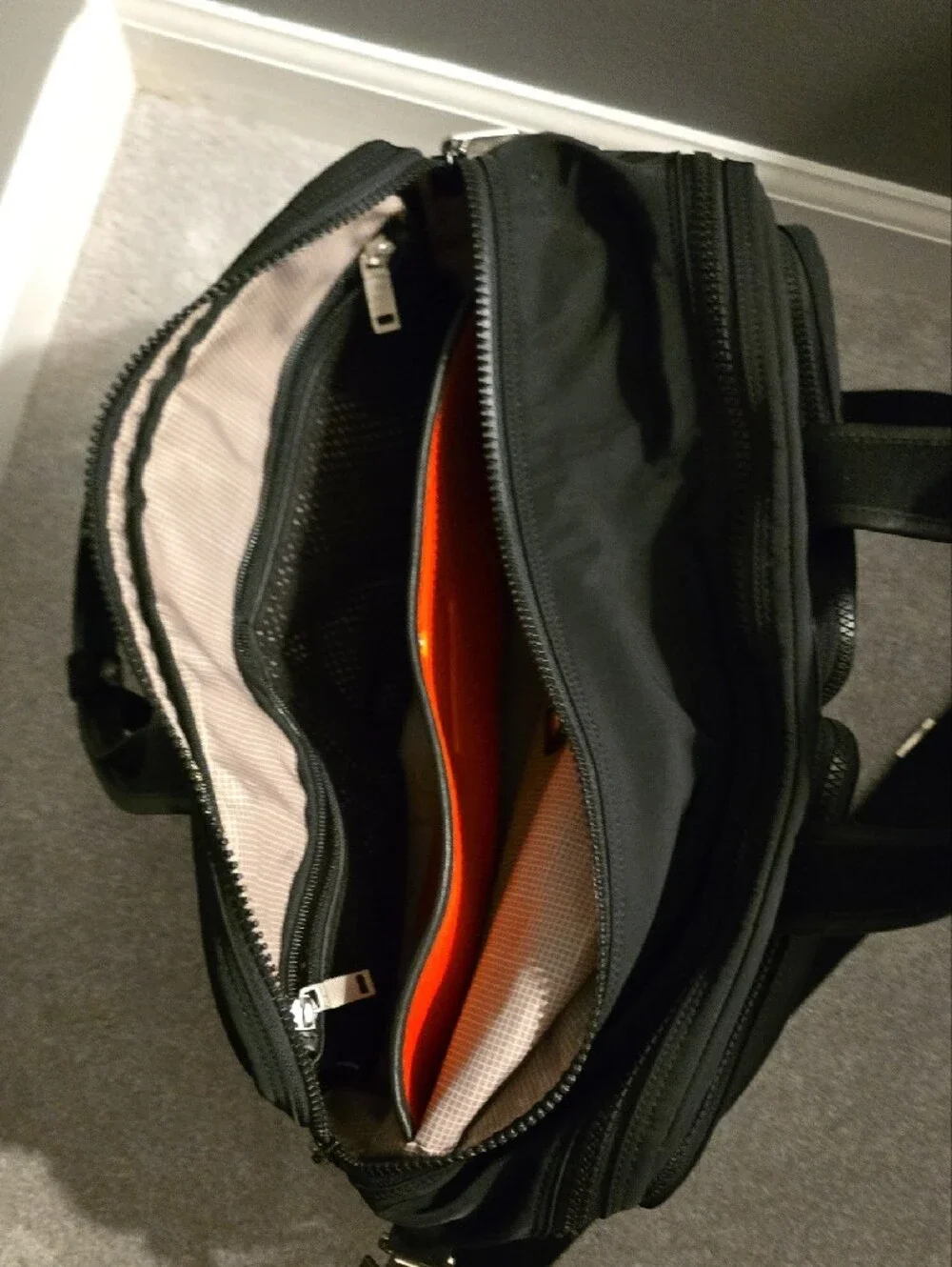 Vintage Jack Spade Black Men’s (Unisex) Messenger Bag- Tactical Travel Briefcase
